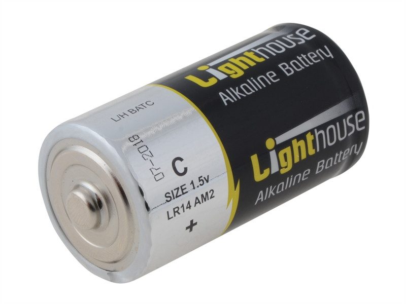 Lighthouse L/HBATC C LR14 Alkaline Batteries 6200 mAh (Pack 2) | Toolden