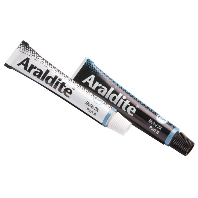Araldite ARA400010 Steel Epoxy 2 x 15ml Tubes | Toolden