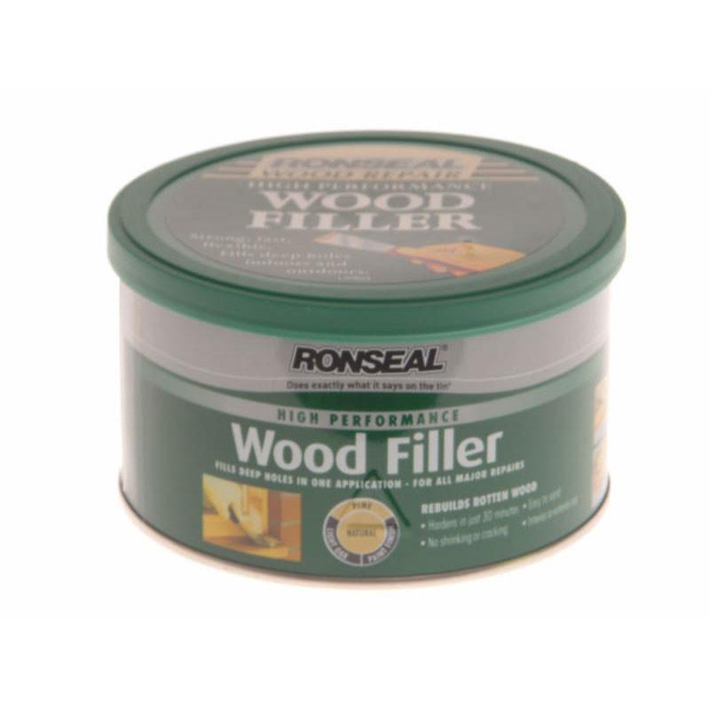 Ronseal RSLHPWFN275G High-Performance Wood Filler Natural 275g  | Toolden