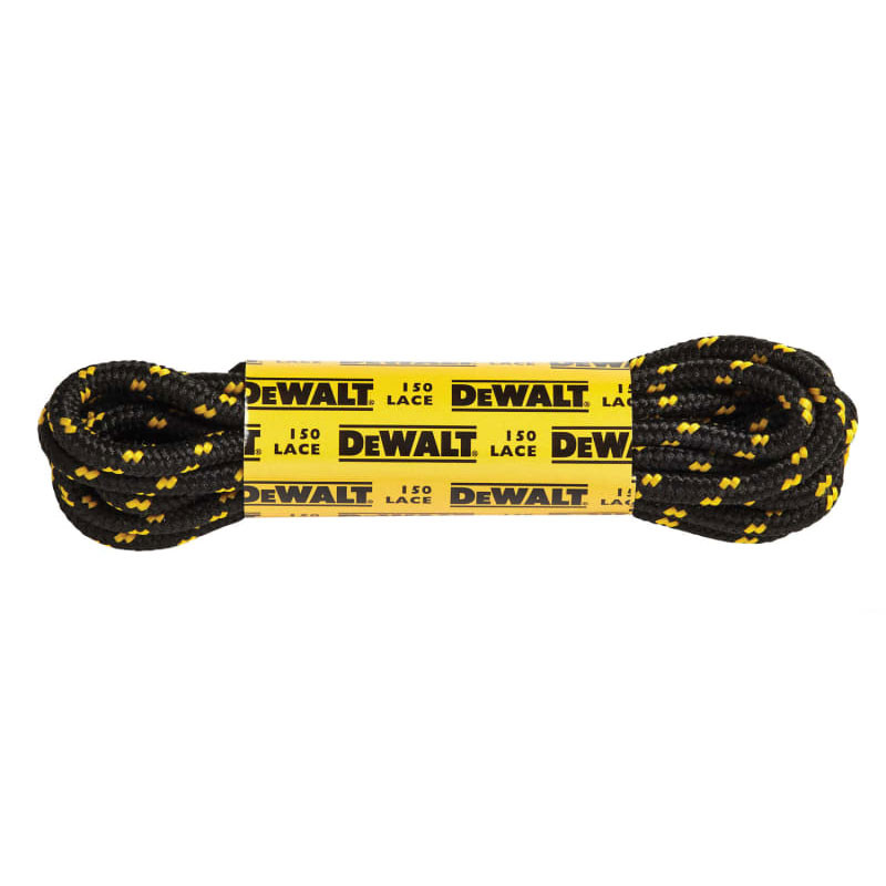 DeWalt LACESPAIR Polyester/Cotton Boot Laces 150cm (1 Pair) | Toolden