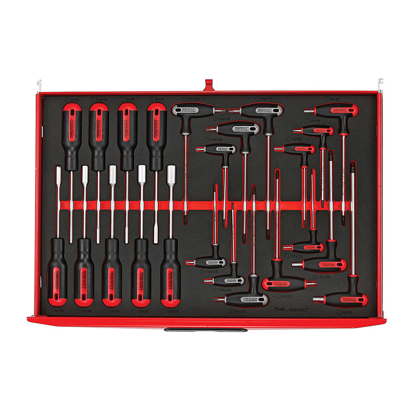 Teng Tools TTEX23 23 Piece EVA Nut Driver & T Handle Wrench Set  | Toolden