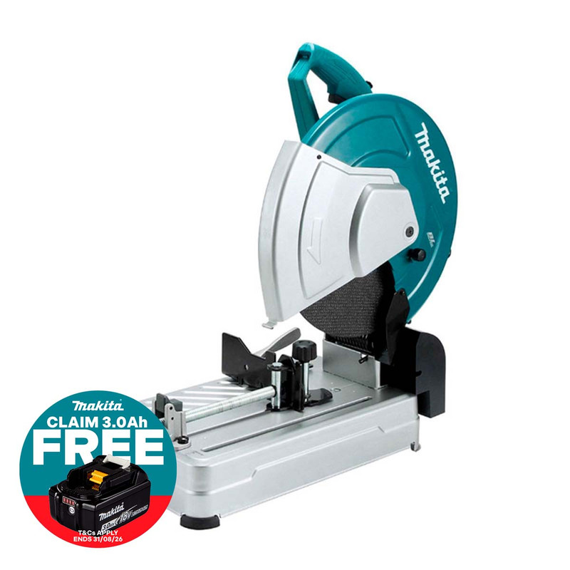Makita DLW140Z Twin 18V LXT Brushless Cordless Cut-Off Saw Body Only  | Toolden