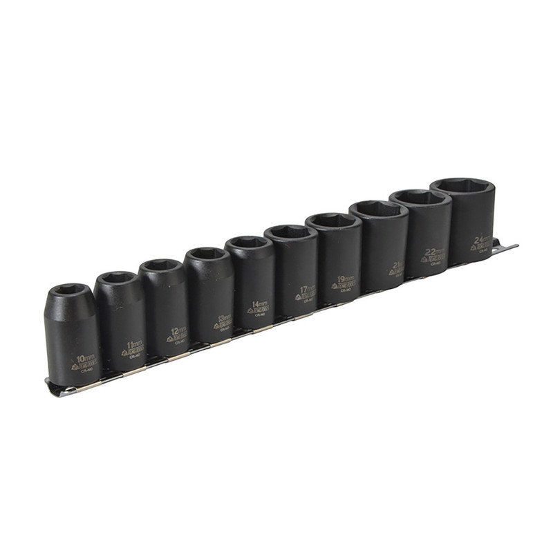 Teng 9121 1/2" Drive Metric Impact Socket Set 12pcs