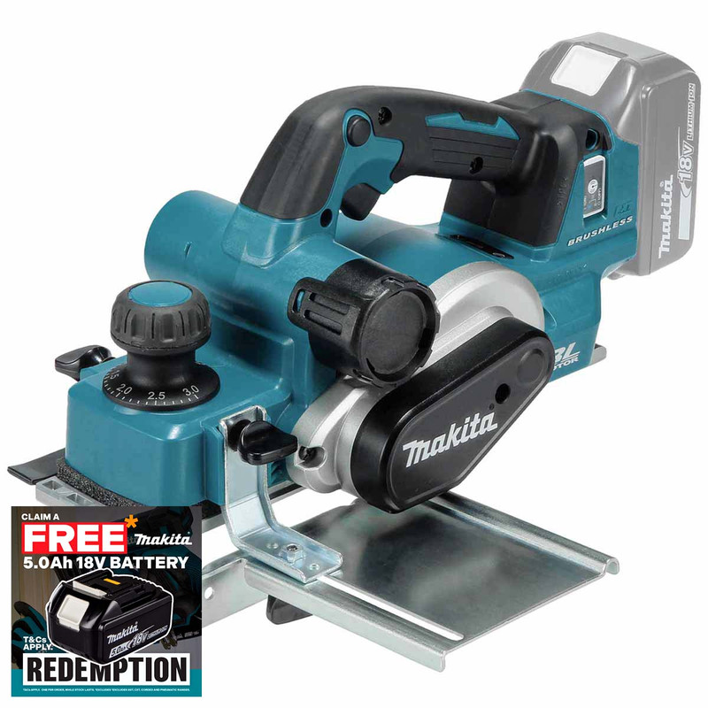 Makita DKP181Z LXT 18V Brushless 82mm Planer (Body Only)