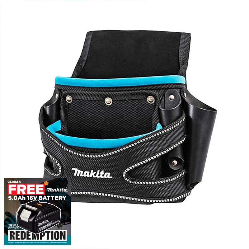 Makita P-71750 BC 2 Pocket Fixings Pouch | Toolden