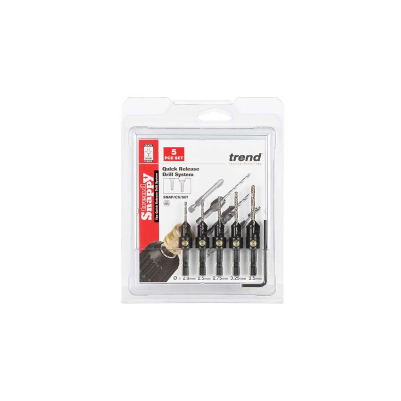 Trend SNAP/CS/SET Countersink Set 5pcs