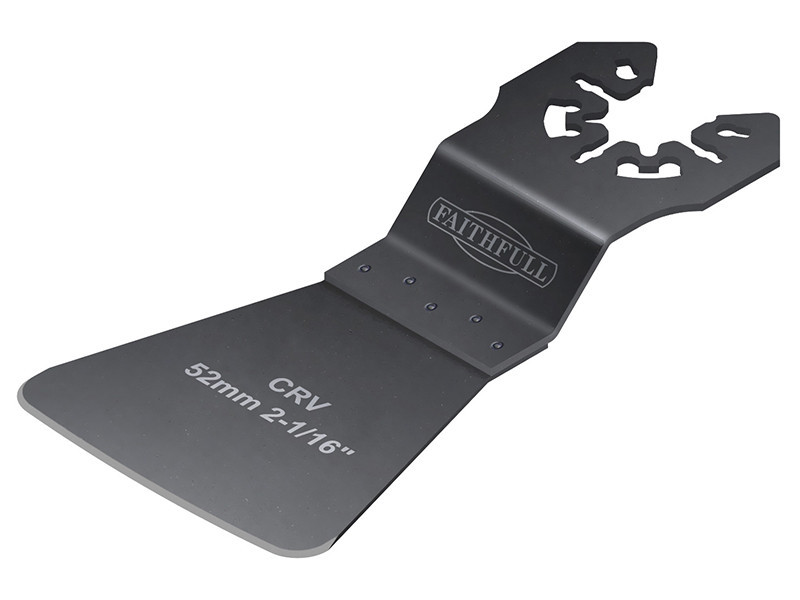 Faithfull FAIMFSCR52 Multi-Functional Tool Flexible CRV Scraper 52mm