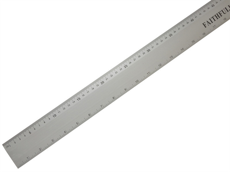 Faithfull Aluminium Rule 1 Metre / 39in| Toolden
