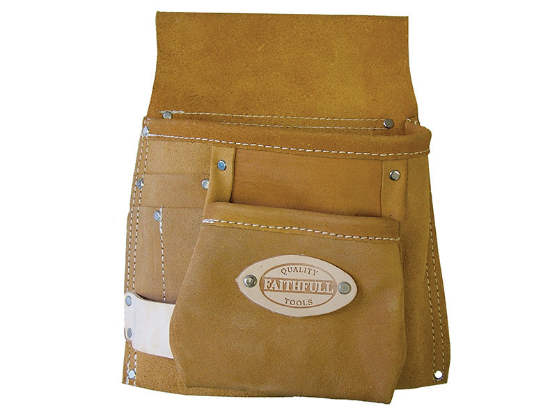 Faithfull FAISTNP2 Single Tool & Nail Pouch