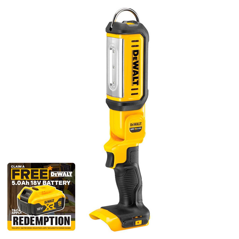 DeWalt DCL050N 18V Cordless LED Work Light (Body Only)