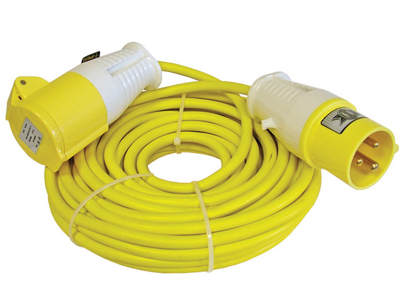Faithfull Power Plus Trailing Lead 14 Metre 1750W 16 Amp 1.5mm Cable 110 Volt | Toolden