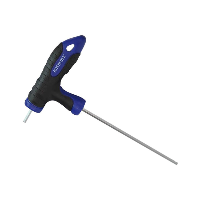 Faithfull FAIHK20MTN Ball Ended T-Handle Hexagon Key 2mm