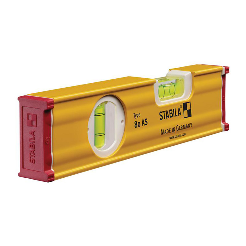 Stabila 80 AS Spirit LeVelcro 2 Vial 20cm