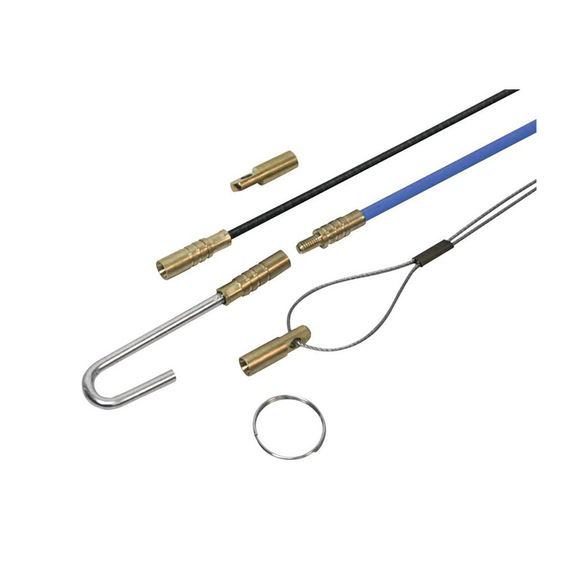 Faithfull FAICRS330 3.3m Cable Rod Set (15 Pieces)