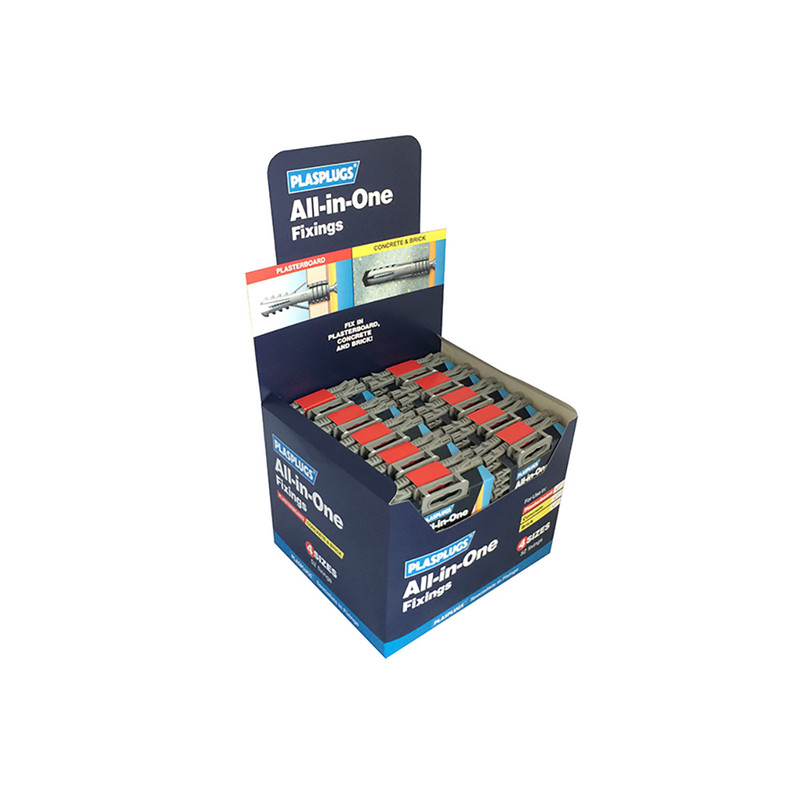 Plasplugs PLAMFA520 MFA520 All-In-One Bargain Bin 20 Assorted Packs of 52