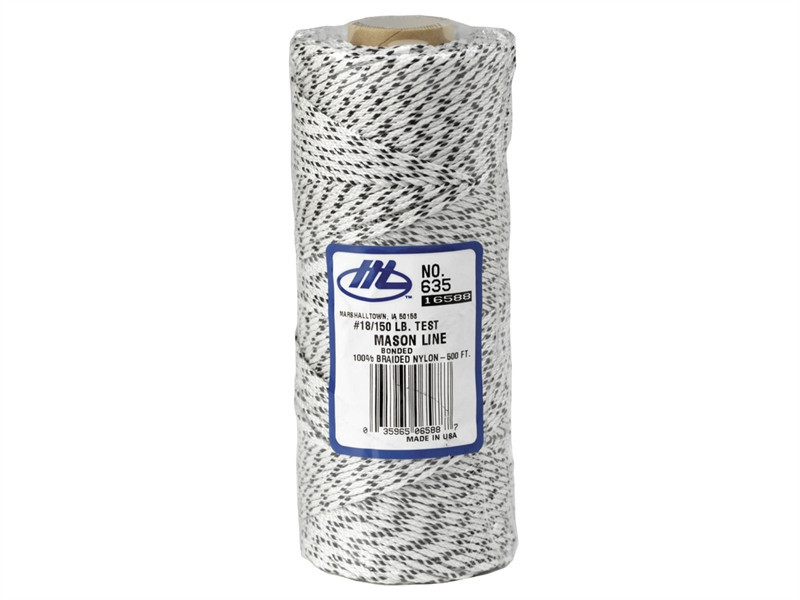 Marshalltown M635 Masons Line 152m (500ft) - Flecked White| Toolden