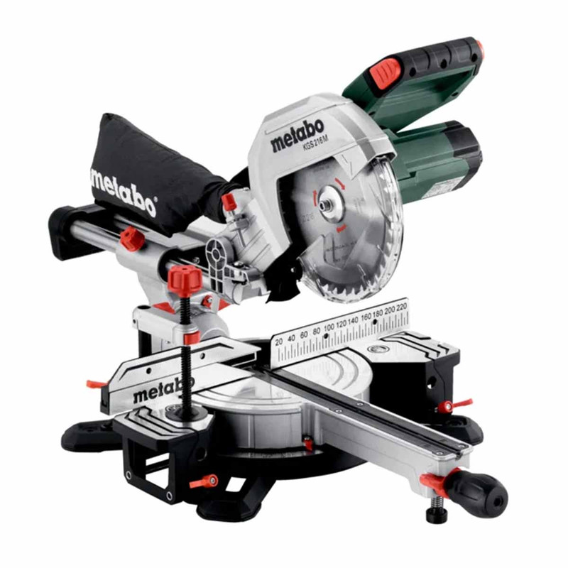 Metabo KGS216M 216mm Sliding Mitre Saw 1500W 240V 613216380
