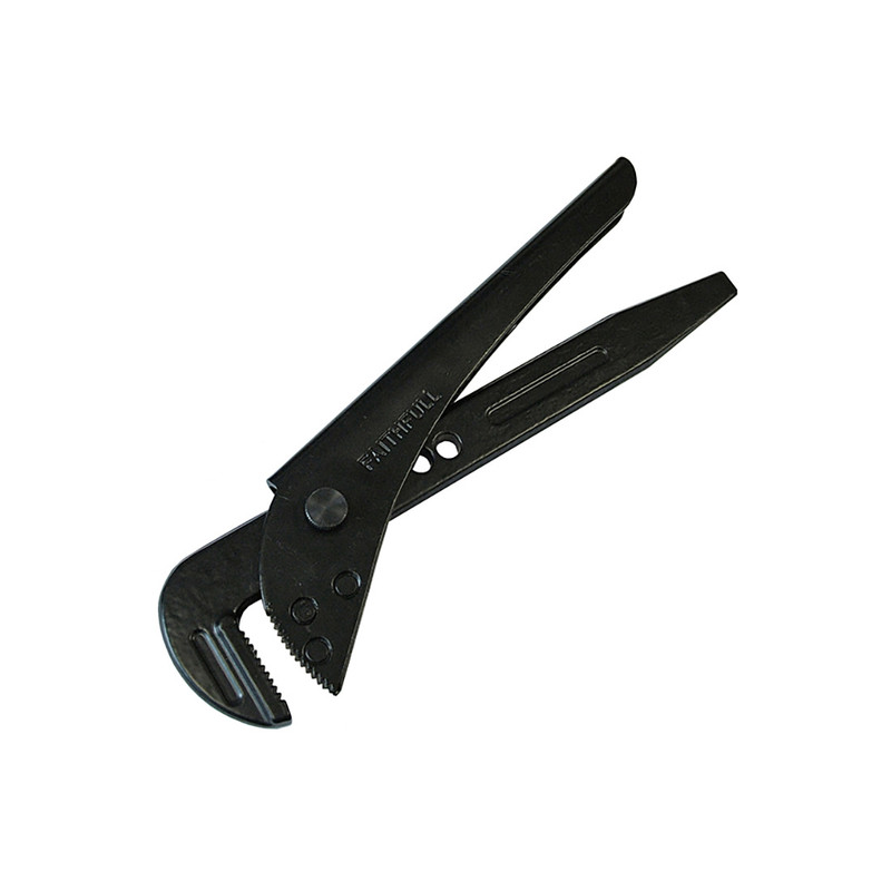 Faithfull FAIPWLA12 Lever Action Pipe Wrench 300mm (12in) Capacity 60mm