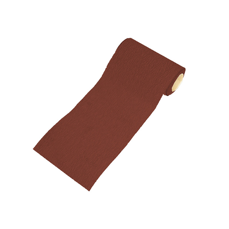 Faithfull FAIARHL1F Hook & Loop Aluminium Oxide Sanding Paper Roll Red Fine 1m