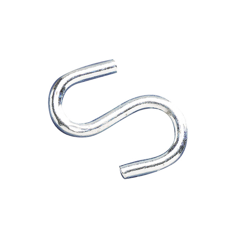 Faithfull FAICHSH608 S Hooks 6mm Zinc Plated (6 Pack)