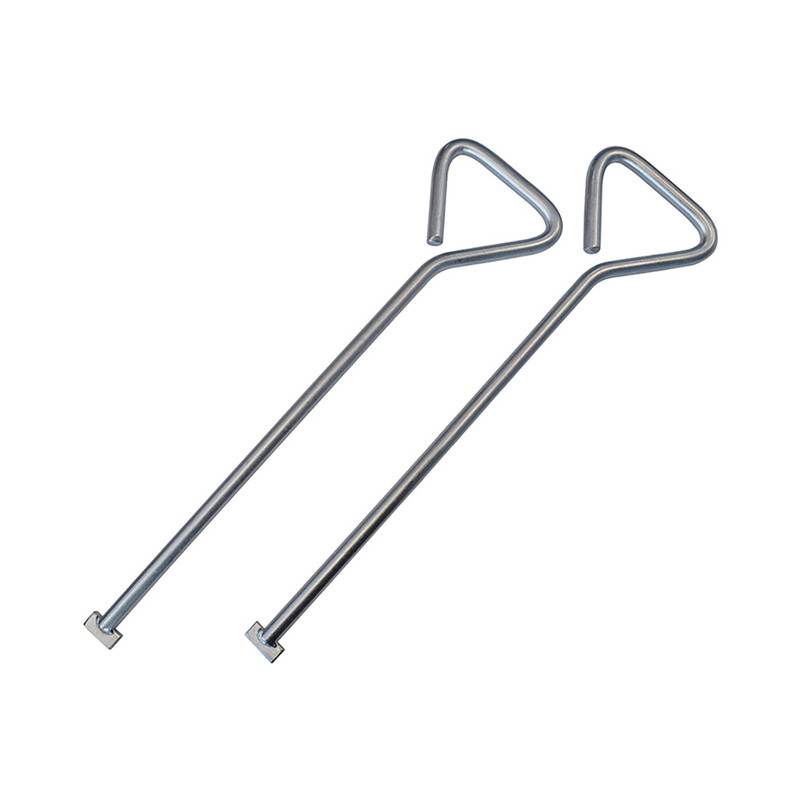 Faithfull FAIMHK520 Manhole Keys 520mm (2 Pack)
