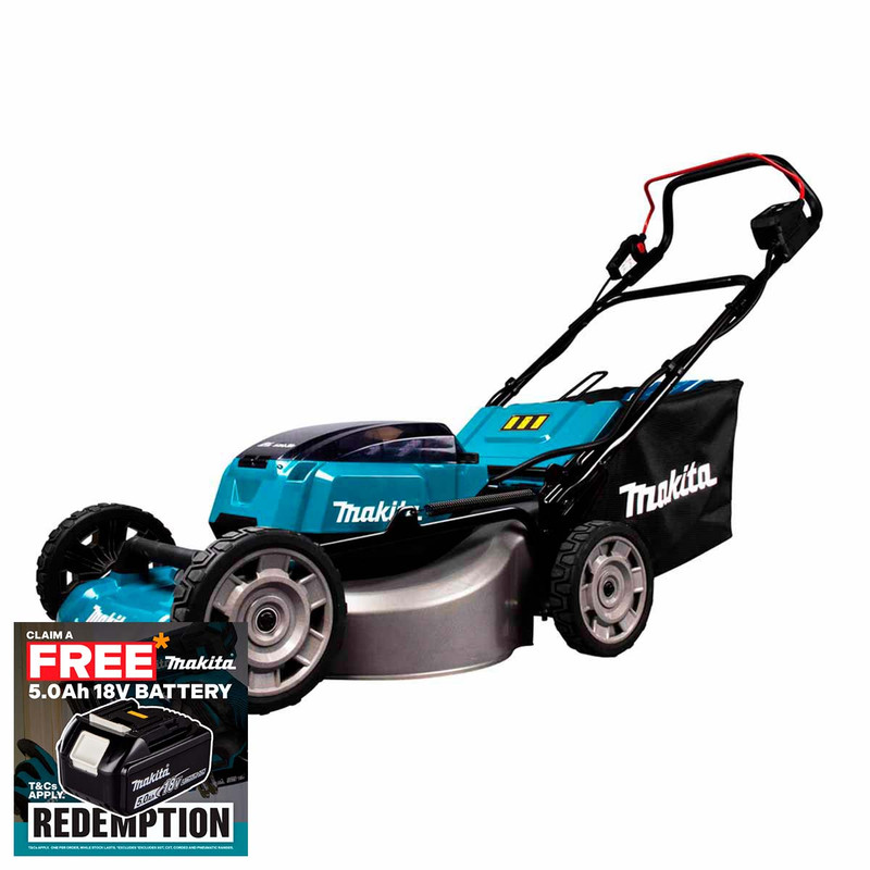 Makita DLM530Z 534mm Twin 18V LXT Brushless Lawn Mower (Body Only)