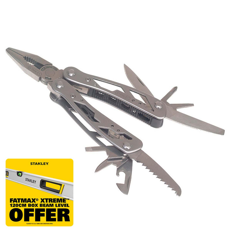 Stanley Tools 084519 12 Piece Multi-Tool