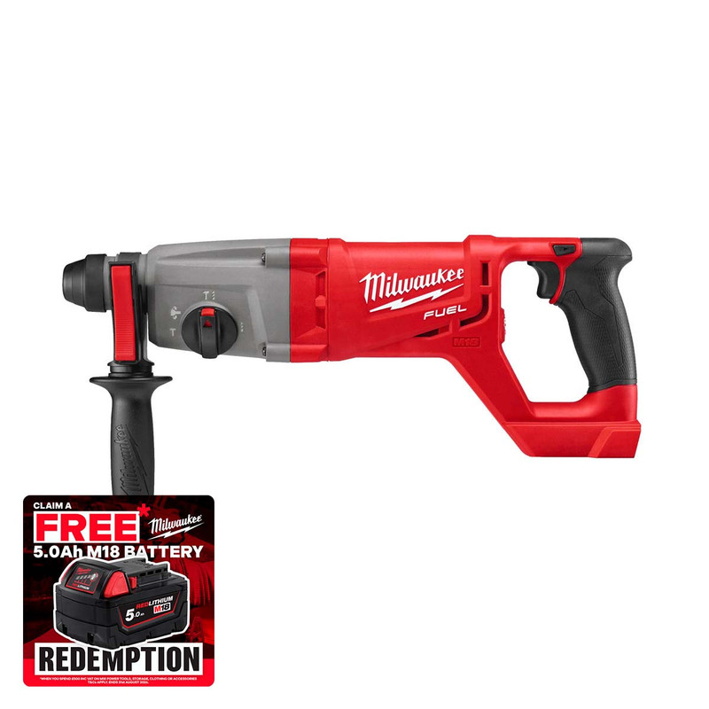 Milwaukee M18 CHD-0 18V SDS-Plus D-Handle Rotary Hammer