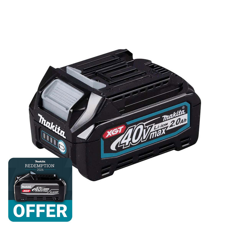 Makita BL4020 40V Max XGT 2.0Ah Li-ion Battery