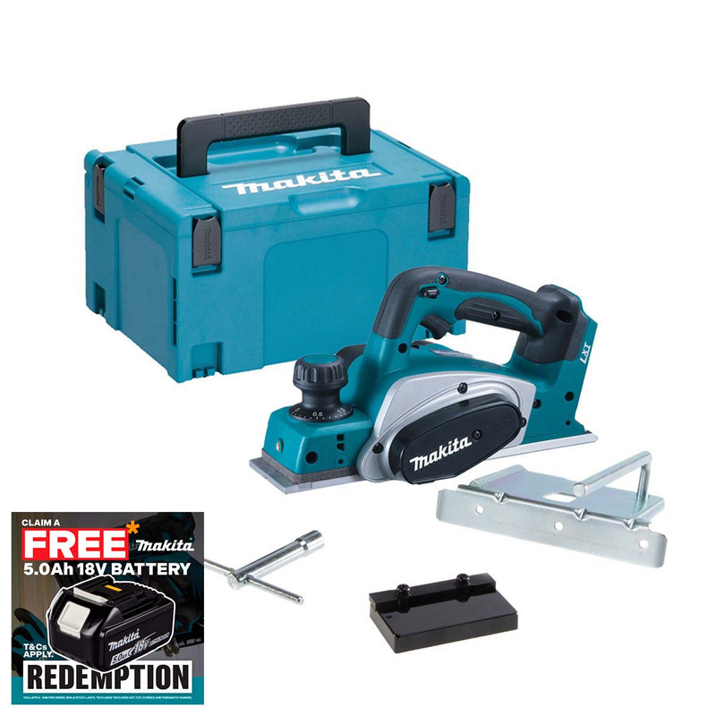 Makita DKP180ZJ 18V LXT 82mm Planer with Makpac Case (Body Only)