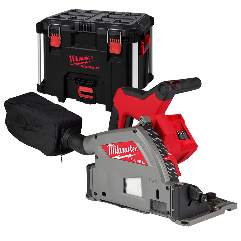 Milwaukee M18 FPS55-0P 18V FUEL Brushless 55mm Plunge Saw (Body Only) in PACKOUT Case