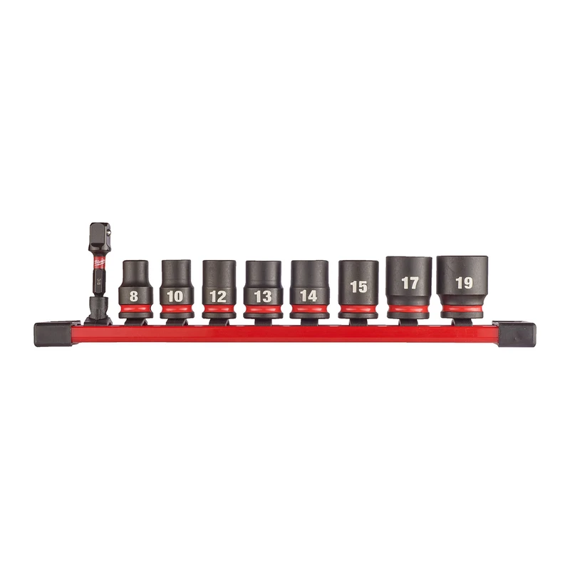 Milwaukee 4932480454 3/8" Shockwave Impact Socket Set (8 Pieces)