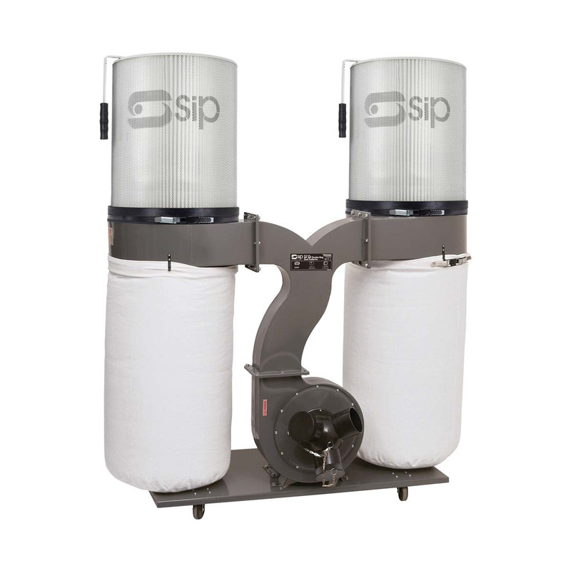 SIP 01994 3HP Double Bag Dust Collector Package