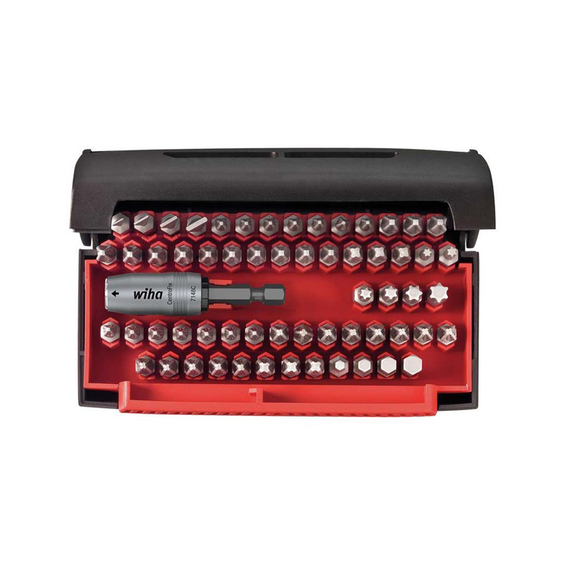 Wiha 07943 Collector Standard Bit Set, 61 Piece
