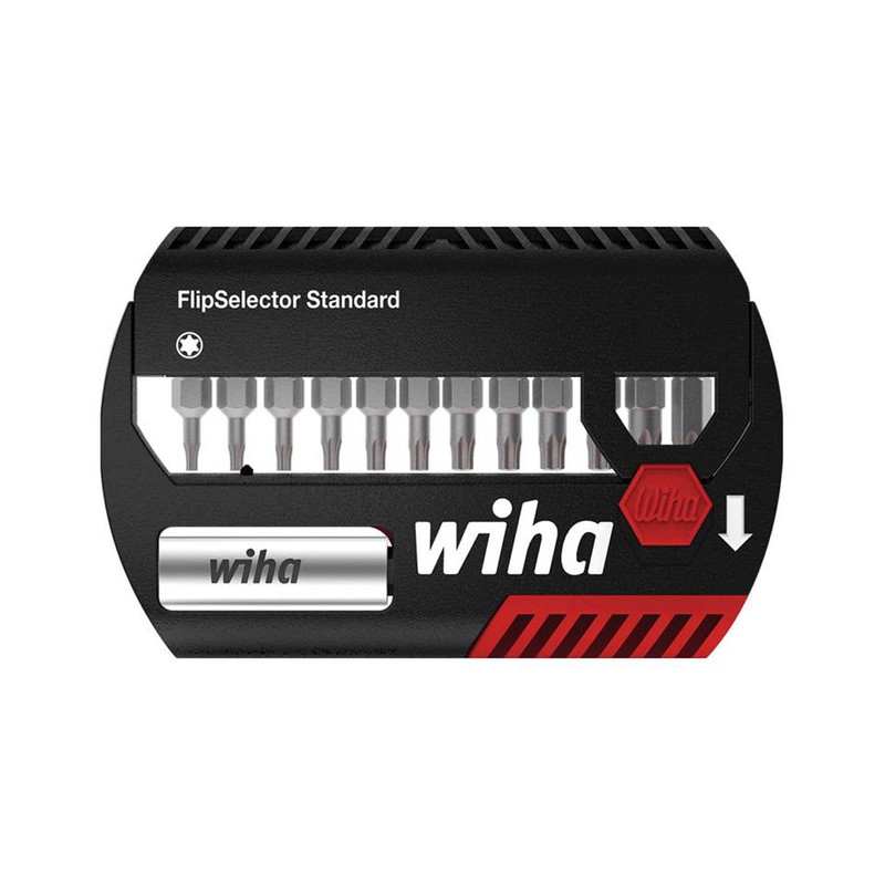 Wiha 39056 FlipSelector TORX® Bit Set, 13 Piece