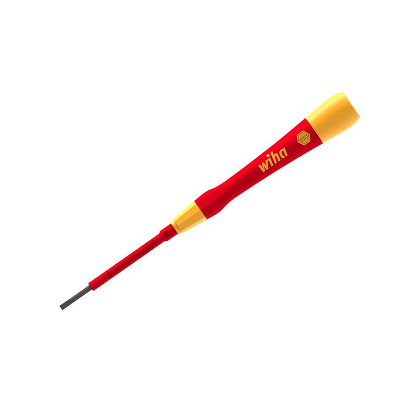 Wiha 42375 PicoFinish® Slotted Fine electric Screwdriver 2.0 x 50mm