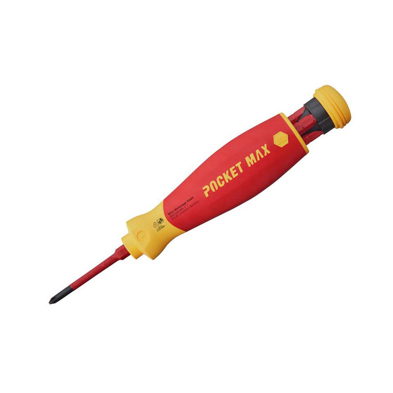 Wiha 45296 electric PocketMax® Screwdriver Set, 5 Piece