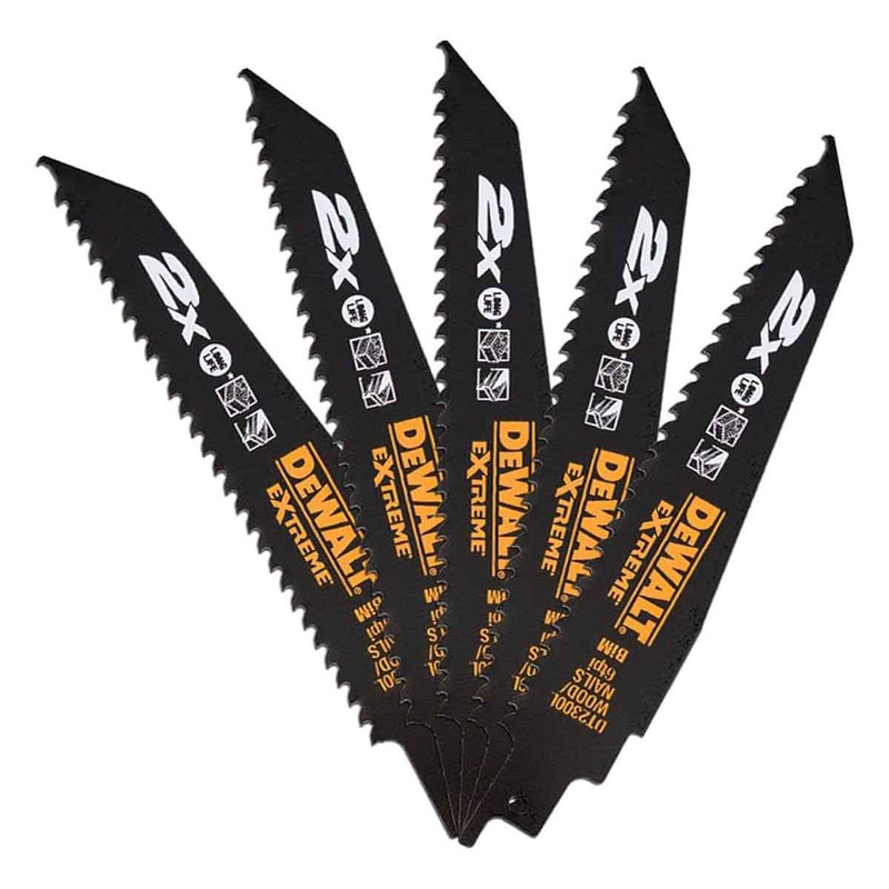 DeWalt DT2300L-QZ EXTREME Bi-Metal Reciprocating Saw Blade for Woo