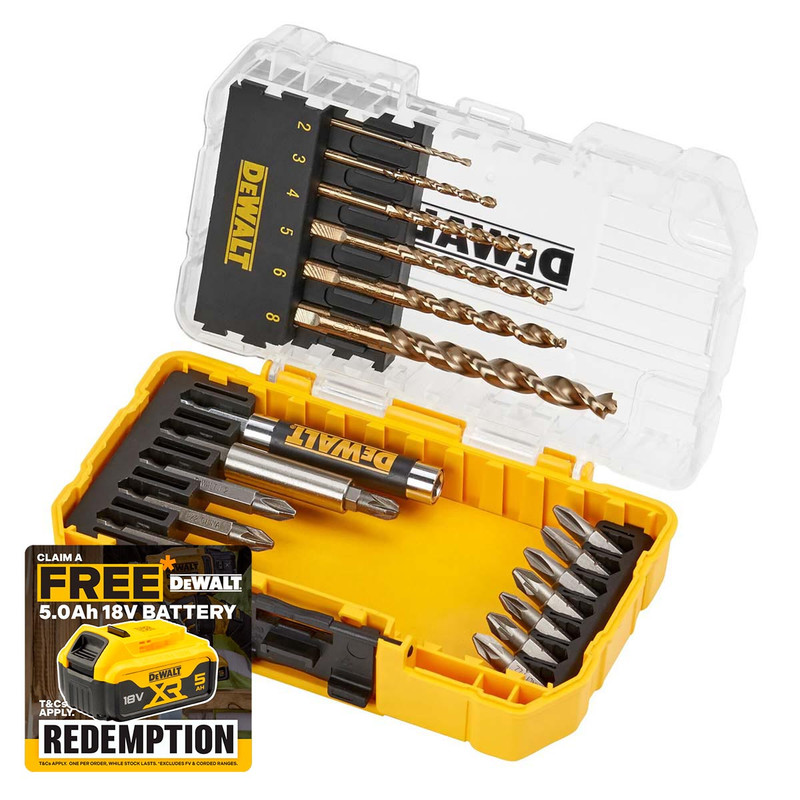 DeWalt DT70711 Extreme 2 Metal Drill Bit Set 19pcs