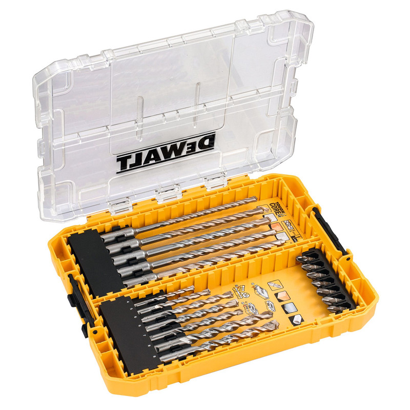 DeWalt DT70754 SDS Plus Masonry Drill Drive Set 19pcs