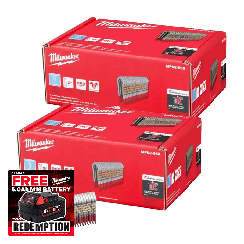 Milwaukee HDG-P960 40mm Fencing Staples