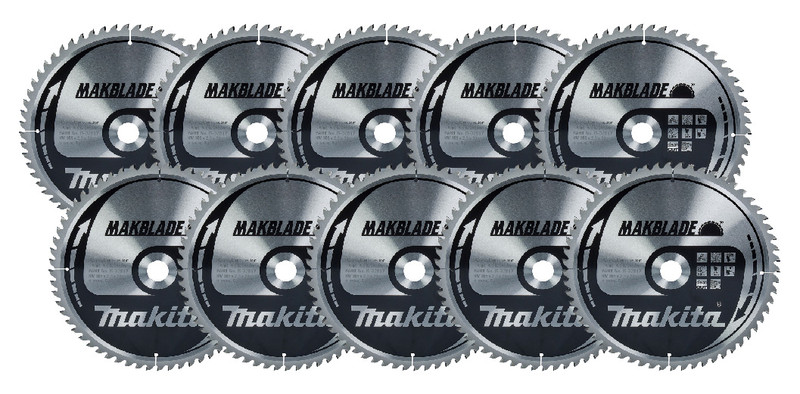  Makita B-09036 TCT Mitre Saw Blade 305 x 30mm 60T (10 Pack)