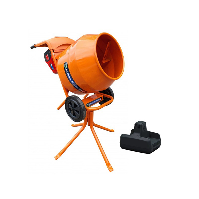 Belle M82B Minimix 150E+ 82V Battery Powered Tip-Up Cement Mixer with 1x 5.0Ah Battery