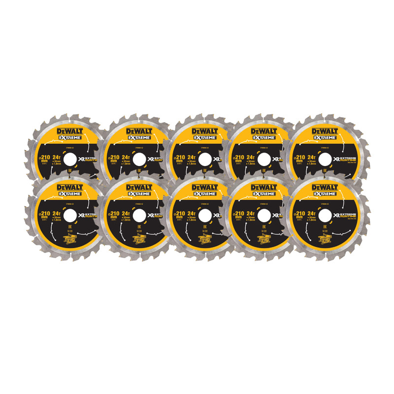 DeWalt DT99565-QZ XR Circular Saw Blade 210 x 30mm 24T