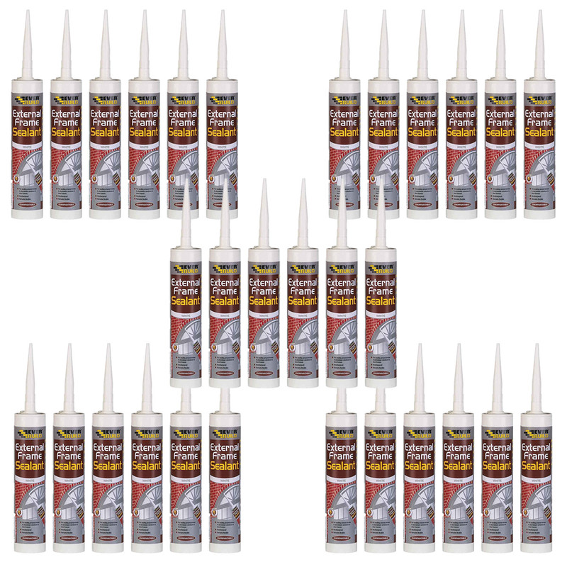 Everbuild EXTGY External Frame Acrylic Sealant 290ml Grey (Pack of 25)