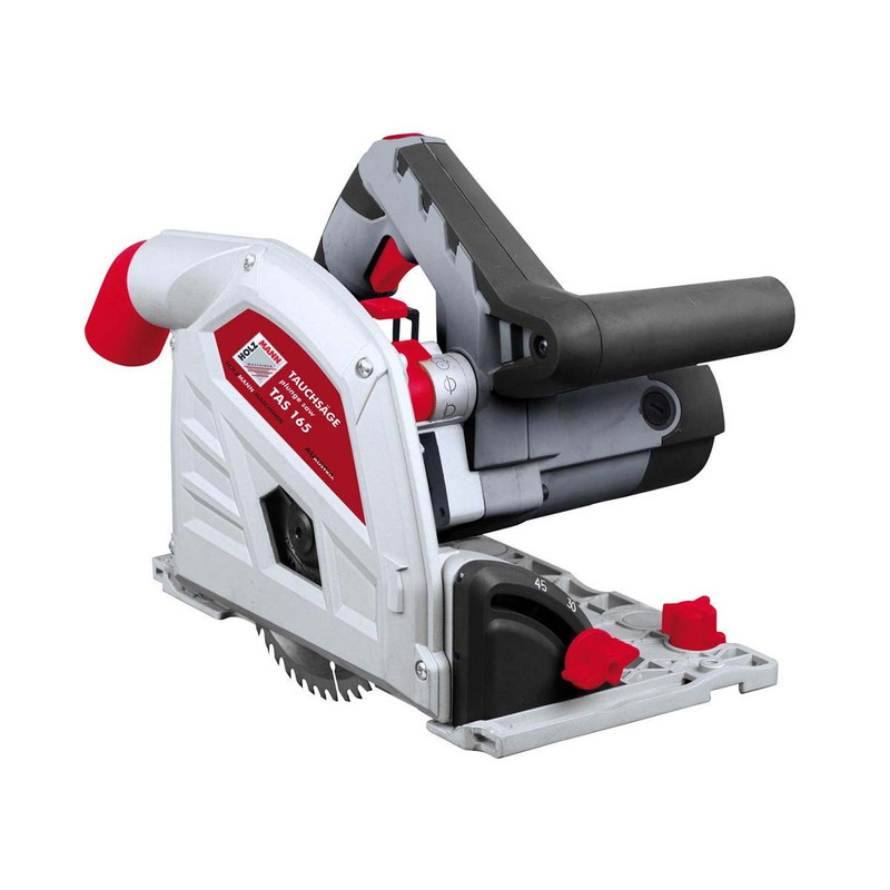 Holzmann TAS165-P1 165mm 1200W Portable Plunge Saw with 1.5m Guide Rail 240V