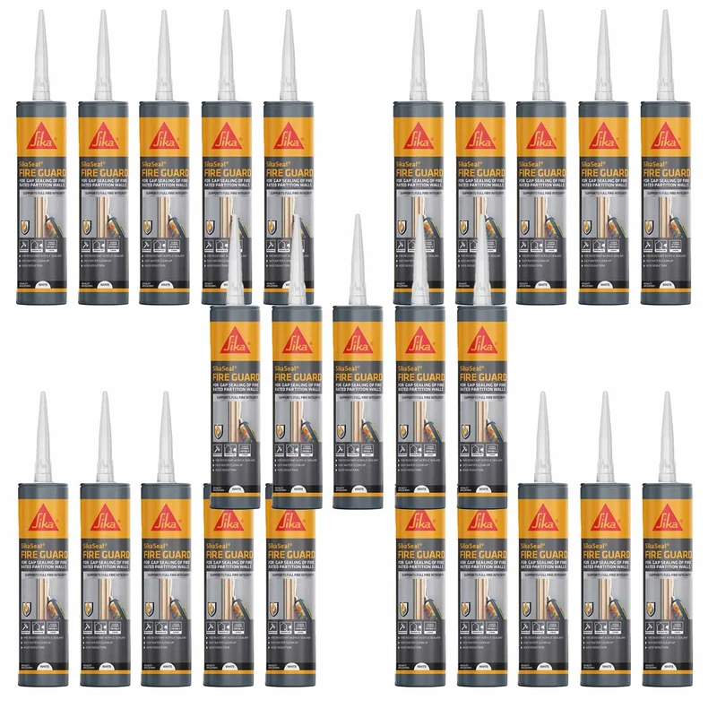 Sika® SikaSeal® Fire Guard White and Grey 295ml (25 Pack)