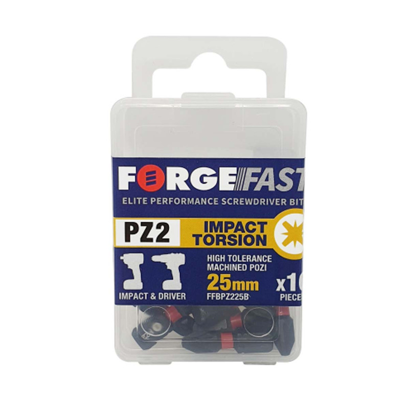 ForgeFast FFBPZ125B PZ1 Impact Bits 25mm