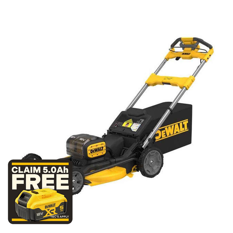 DeWalt DCMWSP156N-XJ Twin 18V XR Brushless 53cm Self-Propelled Lawn Mower (Body Only)