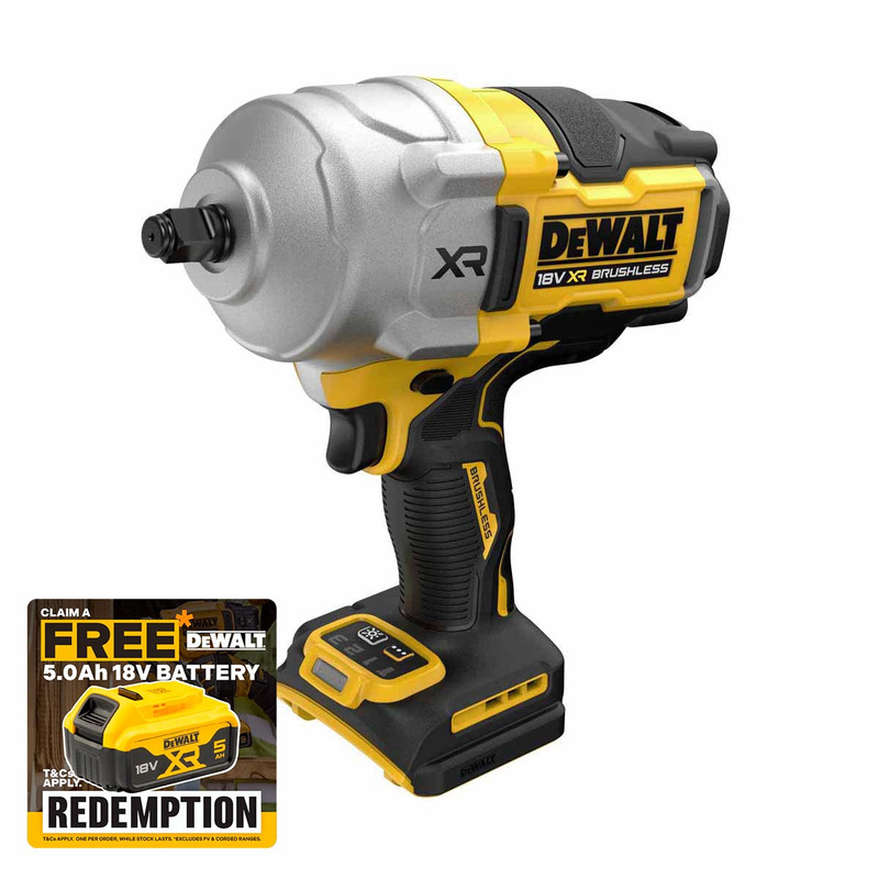 DeWalt DCF961N 18V XR Brushless 1/2" High Torque Impact Wrench